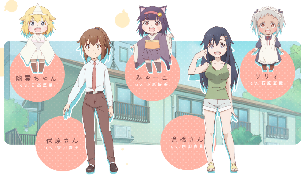 Shachiku-san Cast Shachiku-san Cast